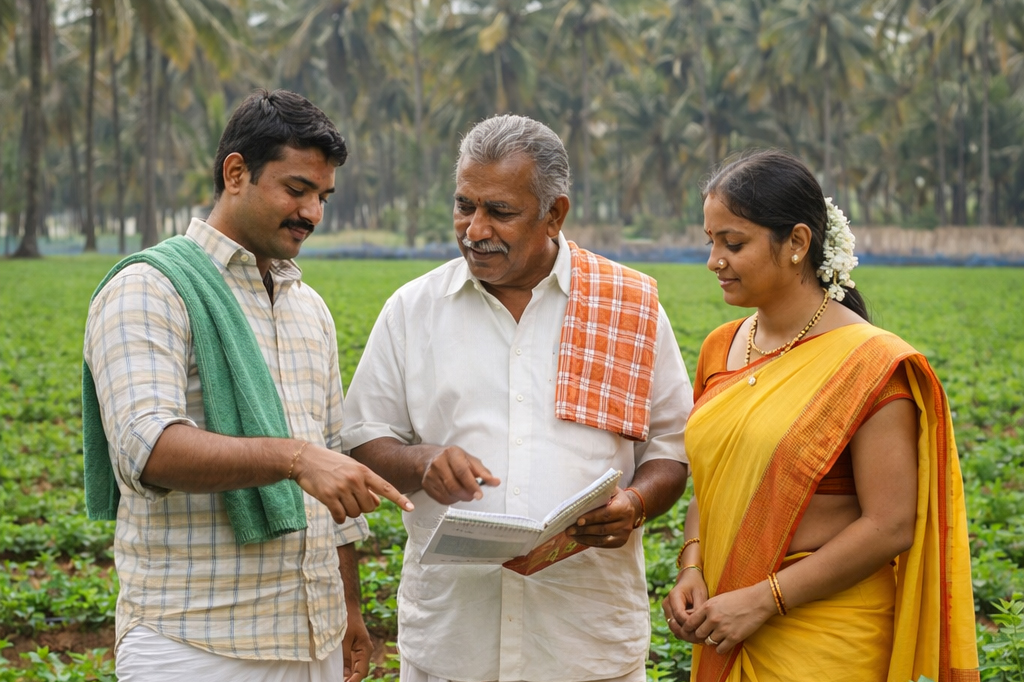 Farmer support and agricultural guidance in Salem 